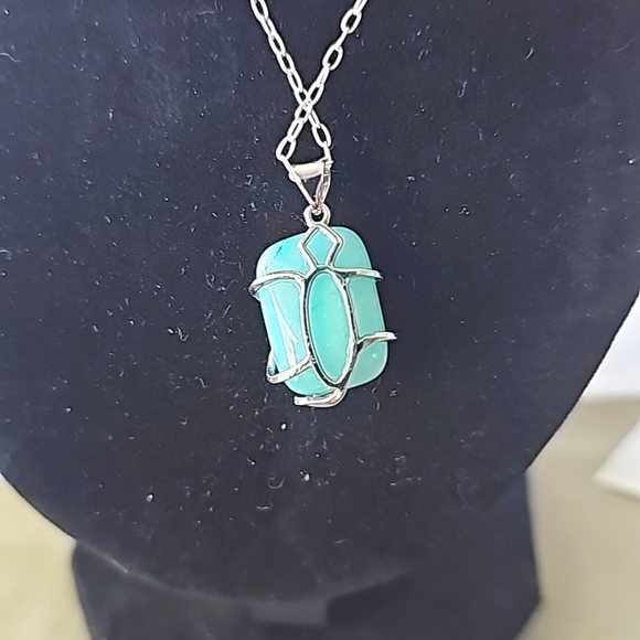 Amazonite Pendant Necklace - Picture 3 of 5